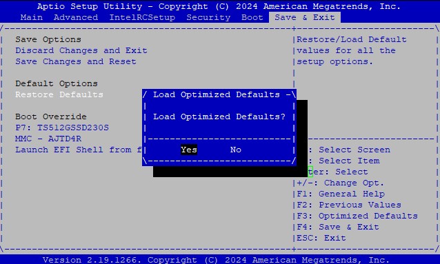 BIOS Flashing Process