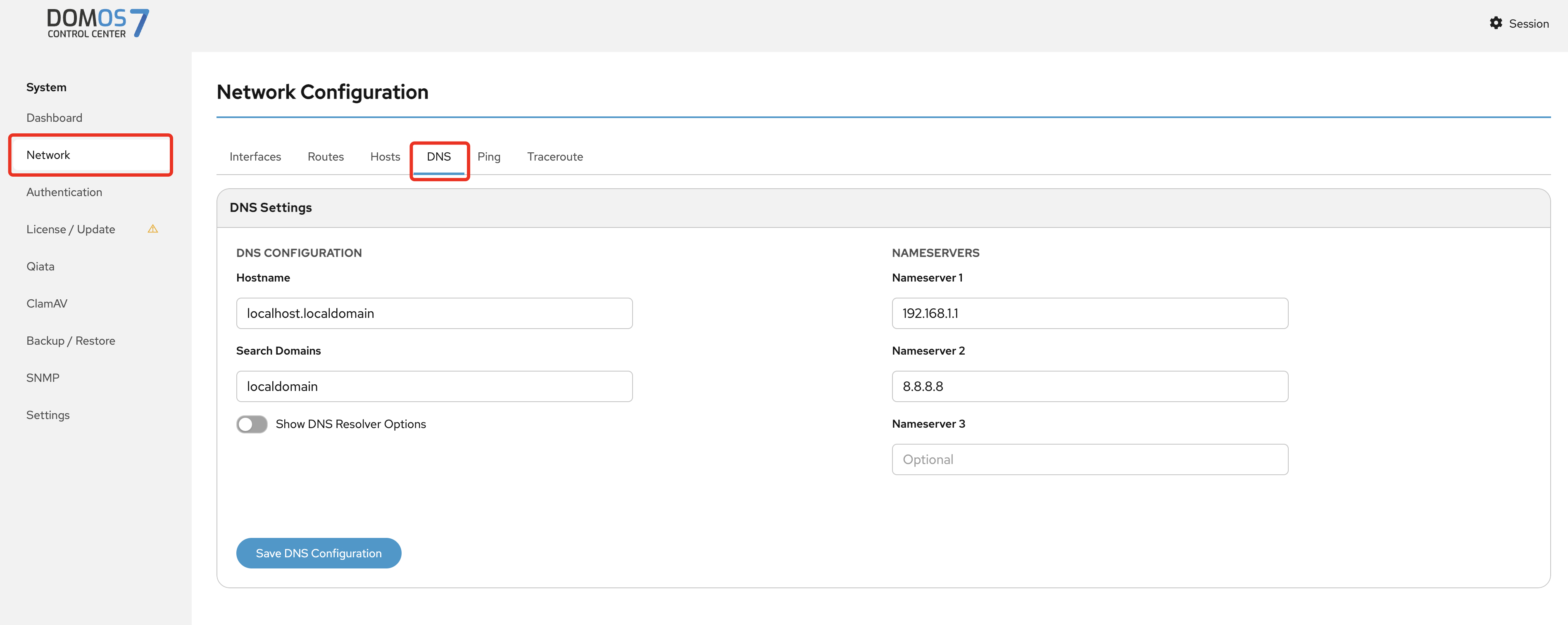 Configure DNS Server