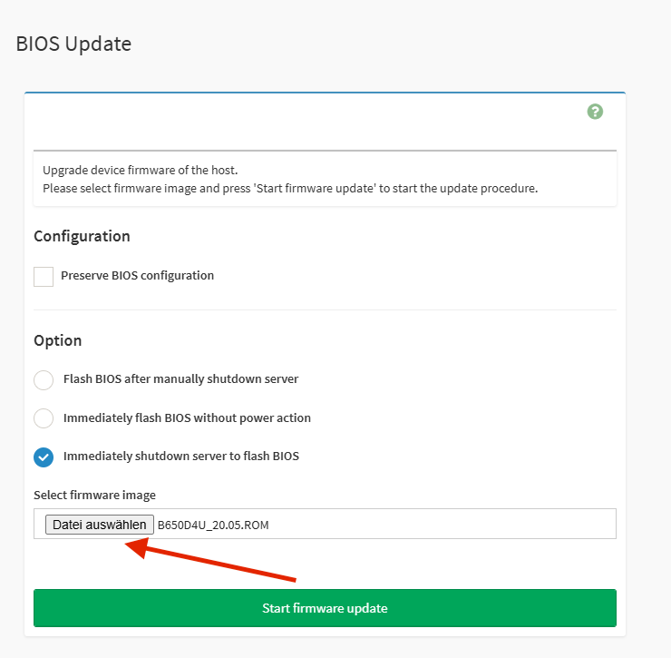 BIOS Flashing Process